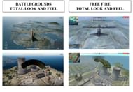 Comparison between BGMI and Free Fire (Image via Krafton)